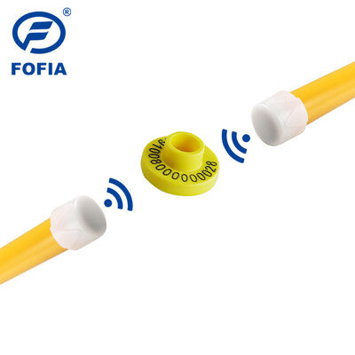 FULL ICAR Certified Durable FDX-B Electronic Ear Tags per il tracciamento e l'identificazione del bestiame
