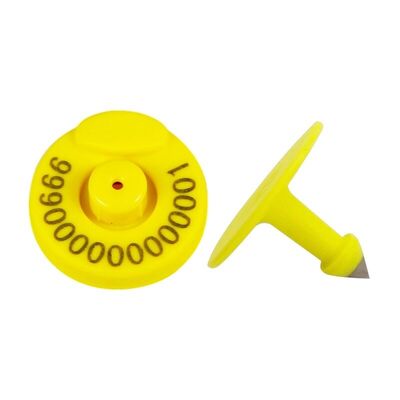 Nuovo FDX Tag auricolare elettronico a bassa frequenza RFID Tag animale full-duplex suino bovino bocca aperta/chiusa Identificazione del bestiame