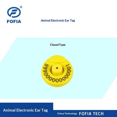 Nuovo FDX Tag auricolare elettronico a bassa frequenza RFID Tag animale full-duplex suino bovino bocca aperta/chiusa Identificazione del bestiame