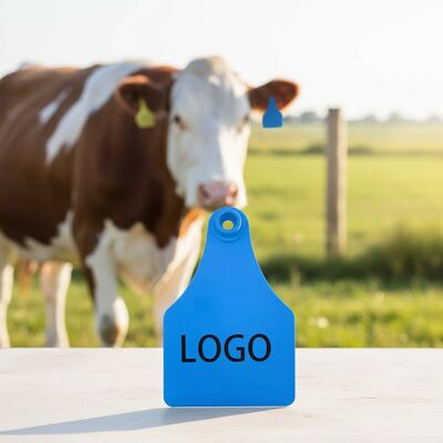 T921 Animali Capra gialla Animali di allevamento Tag auricolare RFID TPU Azienda agricola Cavalli bovini
