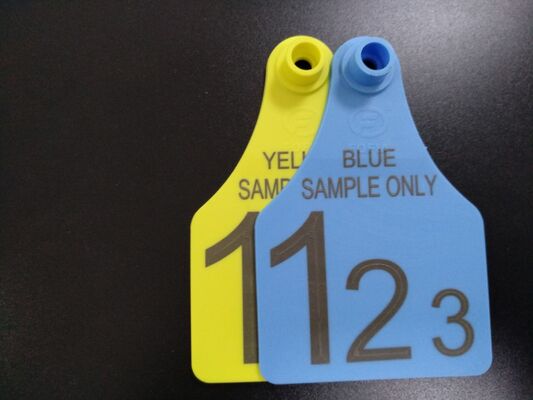 Nuovo T921 Animal Ear Tag Capra gialla RFID TPU di alta qualità