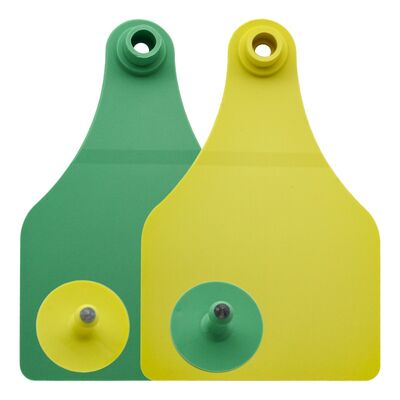T921 Nuovo Fofia Animal Ear Tag Giallo Capra Ear Tag RFID TPU di alta qualità Farm Cattle Horse 1,5 anni di garanzia