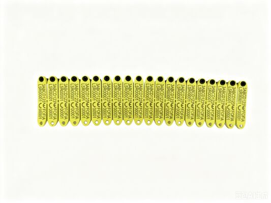 ET969 Pecora RFID Tag auricolare elettronico Tag di identificazione animale Tag RFID bestiame Tag RFID ISO11784 Tag RFID ISO11785 FDX-B