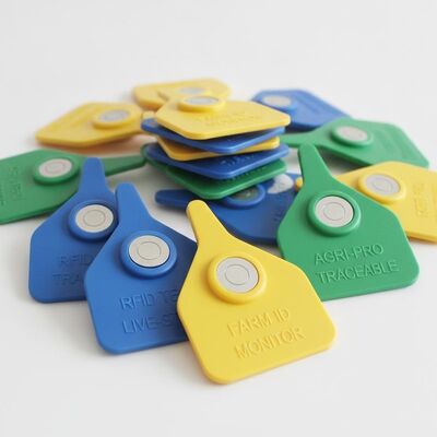 Etichette di identificazione impermeabili contro caduta Etichette RFID per il bestiame