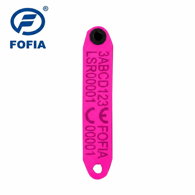 Tag dell'orecchio di pecora RFID certificato ICAR 134,2 kHz Tag elettronico di identificazione degli animali per la gestione intelligente delle aziende agricole