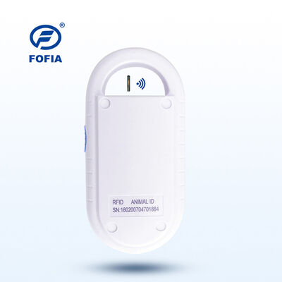 Microchip di plastica portatile per animali lettore di carte RFID PT160 134,2 kHz schermo OLED batteria al litio USB CE certificato ISO 11784/11785