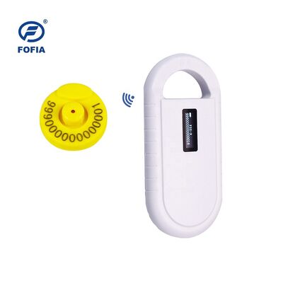 Microchip per animali portatile lettore di carte RFID PT160 134,2 kHz schermo OLED batteria al litio USB certificato CE protocollo ISO 11784/11785
