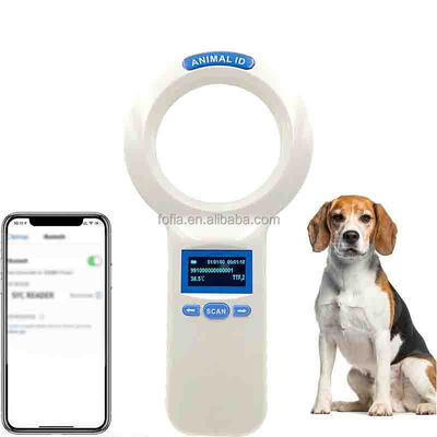 Lettore portatile impermeabile FOFIA PT200 RFID Schermo OLED 128x64 Lettura a lunga distanza Protocollo ISO11784/5 da 10-20 m