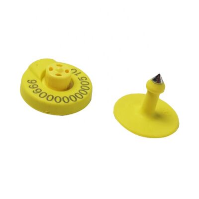 Gestione dell'allevamento Tag auricolare RFID Standard anti collisione IEC 68-2-27 Animal