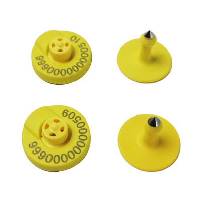 RFID FDX HDX Animal Electronic Ear Tags 134.2KHz Livestock Suino Pecora Bovino