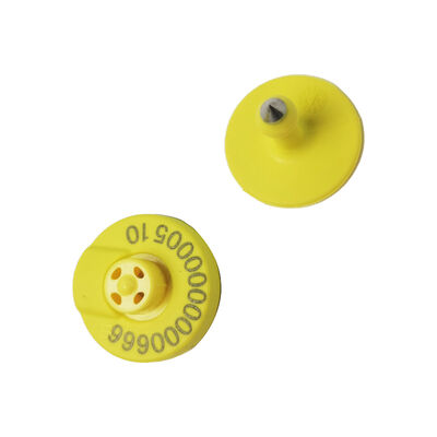 RFID FDX HDX Animal Electronic Ear Tags 134.2KHz Livestock Suino Pecora Bovino