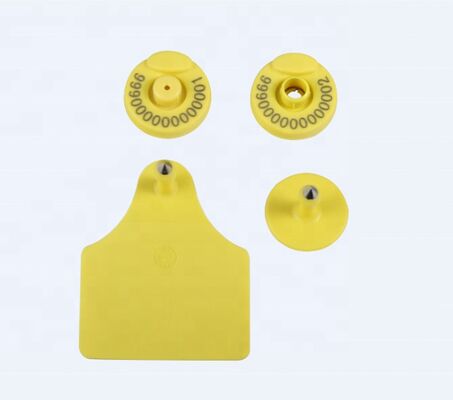 134.2KHz Etichette auricolari elettroniche Livestock Suino Pecora Bovino RFID FDX HDX Animale