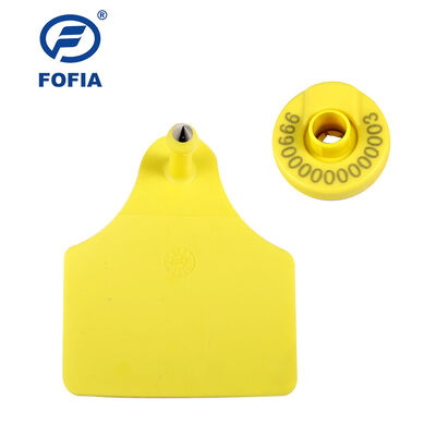 FOFIA 134.2KHZ Rfid Button Eid GPS Ear Tag per bovini