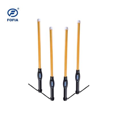 Nuovo lettore RFID a prova d'acqua FOFIA 134.2kHz ID del bestiame USB RS232 7000 Registrazioni memorizzazione ISO11784/5 Distanza di lettura lunga