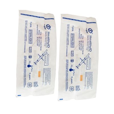 Fofia HT001 Microchip RFID Bio-glass Bianco Certificato ICAR per Animali Domestici (Cani, Gatti) con Sensore di Temperatura, Impermeabile 1.5