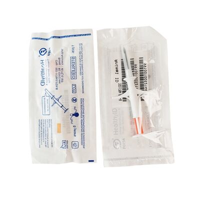 Fofia HT001 Microchip RFID Bio-glass Bianco Certificato ICAR per Animali Domestici (Cani, Gatti) con Sensore di Temperatura, Impermeabile 1.5