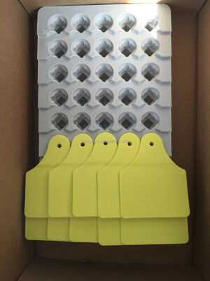 TPU di alta qualità Split Medium Bull Ear Animal Tags Nuove condizioni per le industrie zootecniche