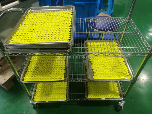 Etichetta auricolare RFID ICAR Fofia T904 +T901 per animali in TPU resistente all'acqua con codifica laser, garanzia di 3 anni per il tracciamento del bestiame