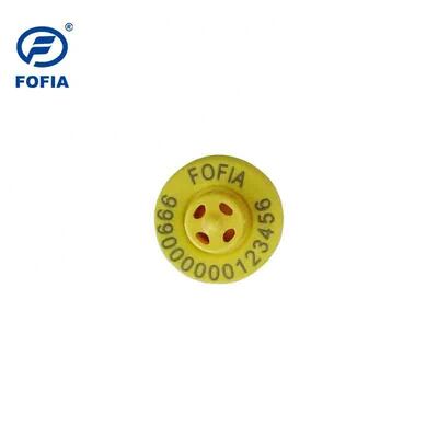 Acque resistenti durevole Fofia Pecora Capra Combinazione animale Rintracciamento elettronico dell'azienda agricola Ear Tag Nuovo laser di plastica TPU RFID di alta qualità