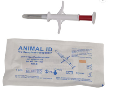 Resistenza agli urti RFID Tag di lettura di trasponder gamma 3-10 cm Implanto per cani gatto microchip tracker