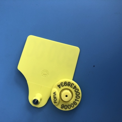 marchi auricolari elettronici delle pecore di 134.2khz EM4305 per l'identificazione di Rfid