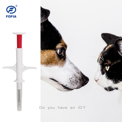 Numero del chip per animali Implantatore di microchip sterilizzato universale con 15 cifre Numero del chip di localizzazione per animali chip rfid per animali
