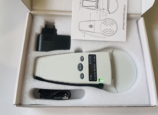 Scanner di chip per animali / lettore per etichette d'orecchio portatile Frequenza 134.2khz