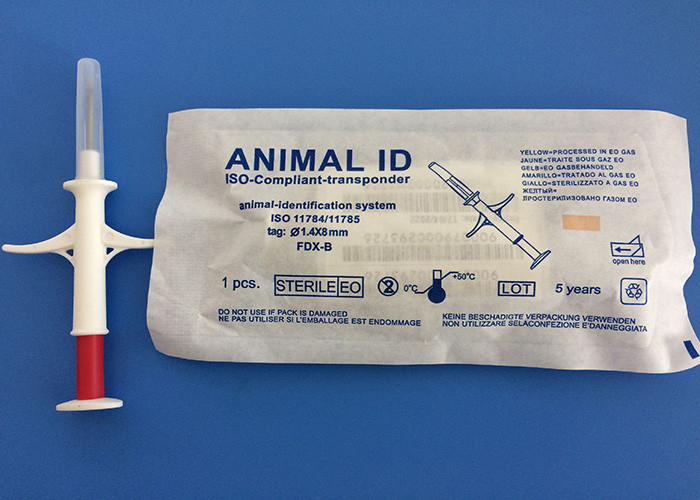 134.2 KHz Dog ID Chip Animal ID Microchip La soluzione principale per l'identificazione accurata e sicura degli animali