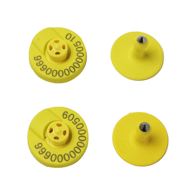 Tag elettronica dell'orecchio del bestiame Tag del bestiame per le mucche LF RFID Tags USDA approvato etichette del bestiame