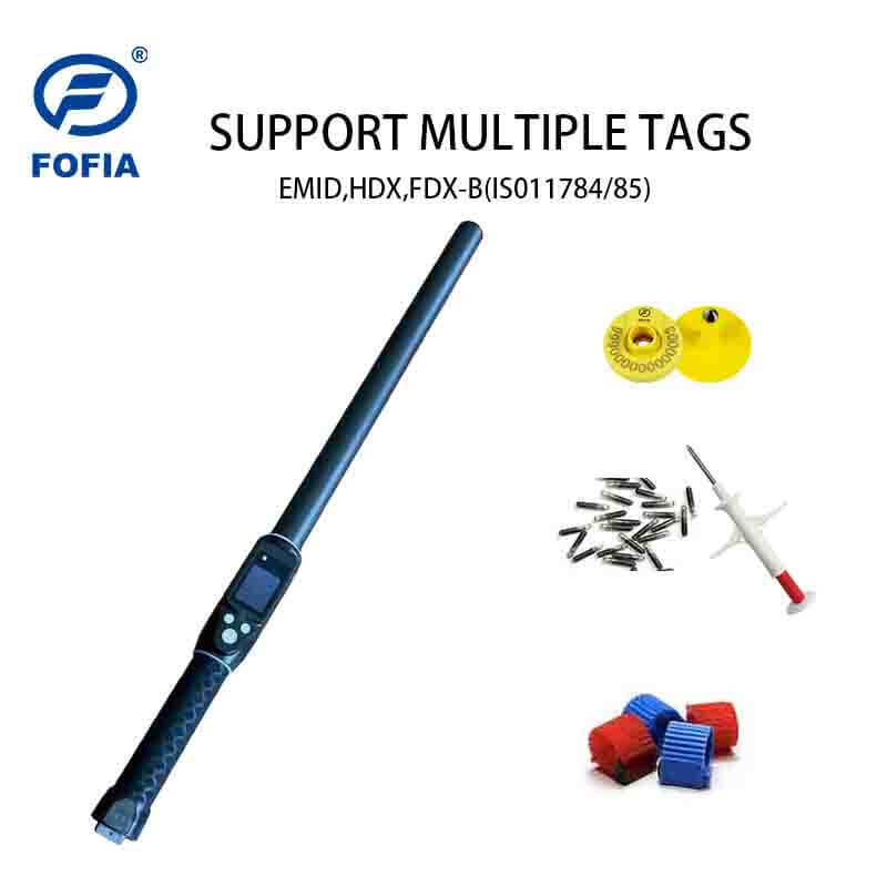 PT290 Long Range RFID Ear Tag Reader IP66, 134.2KHz impermeabile per le etichette di identificazione degli animali