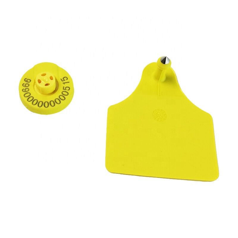 134.2KHZ Tag orecchie TPU Materiale RFID Identificazione animale Custom OEM Durable Bovino Pecora Capra Suino Allevamento Aziendale Tag orecchie