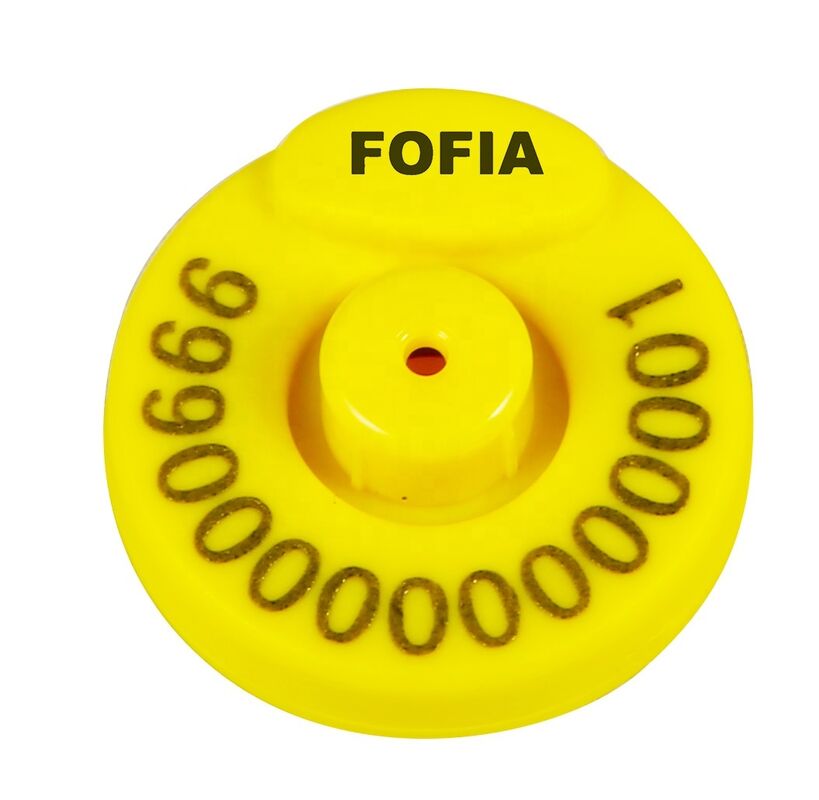 Marchi auricolari RFID elettronici certificati FOFIA Full ICAR per bestiame