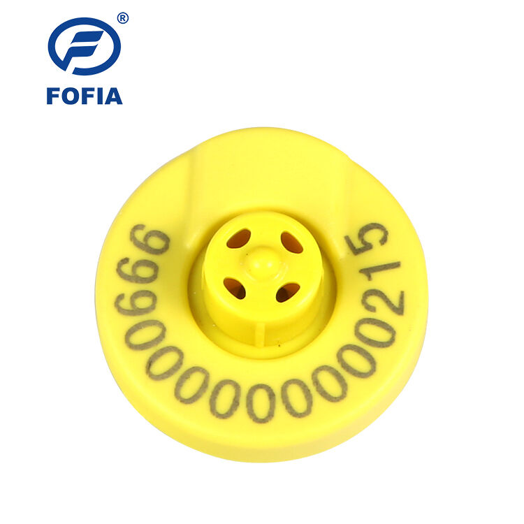 FOFIA 134.2KHZ Rfid Button Eid GPS Ear Tag per bovini